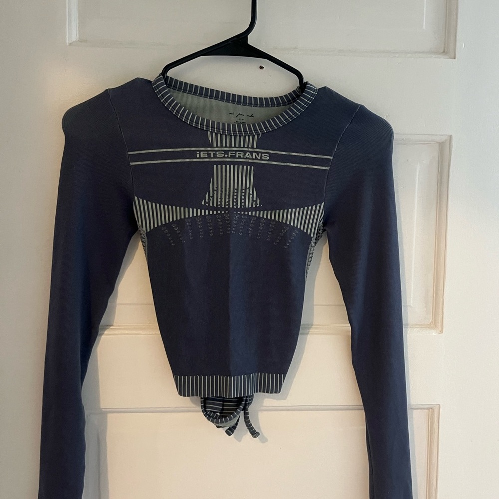 Urban Outfitters Striped Blue Top